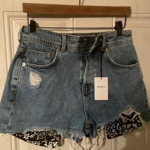 Forever 21 jean shorts